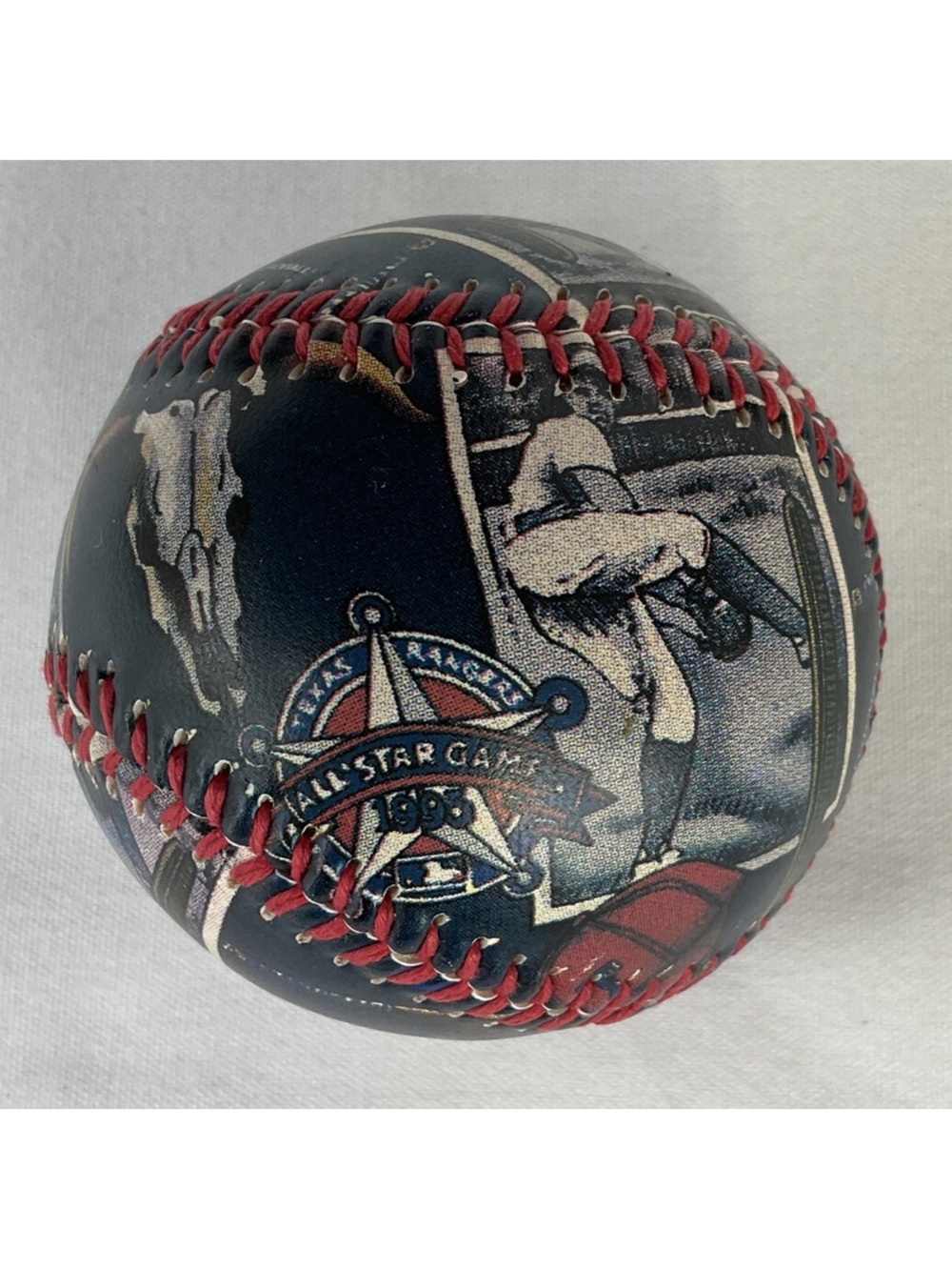 MLB All-Star Game Texas 1995 souvenir collectible baseball By Nicole Miller